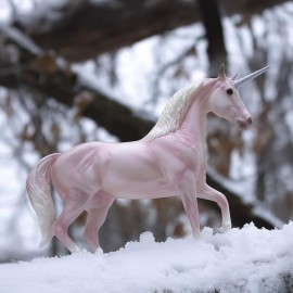 Breyer Freedom Series Aurora: 1:12 Scale Fantasy Unicorn Toy Figure - Model 62059