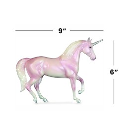 Breyer Freedom Series Aurora: 1:12 Scale Fantasy Unicorn Toy Figure - Model 62059