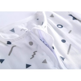 Sincere Muslin Original Cotton Baby boy Girl Sleep Sack with Sleeves Grown Sleep Bag Summer Wearable Blankets 3-4Ymonths Star/L