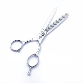 6.0 inch Professional Double teeth Barber Hair Thinning Scissor/Shear Hairdressing Blending Tools Perfect for Hair Stylist or Home Use (C-6.0 inch-European Style) 6.0 inch Professional Double teeth Barber Hair Thinning Scissor/Shear Hairdressing Blending Tools Perfect for Hair Stylist or Home Use (C-6.0 inch-European Style)