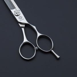 6.0 inch Professional Double teeth Barber Hair Thinning Scissor/Shear Hairdressing Blending Tools Perfect for Hair Stylist or Home Use (C-6.0 inch-European Style) 6.0 inch Professional Double teeth Barber Hair Thinning Scissor/Shear Hairdressing Blending Tools Perfect for Hair Stylist or Home Use (C-6.0 inch-European Style)