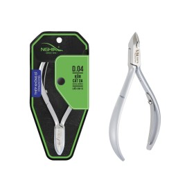 NGHIA Cuticle Nipper - D-04 JAW 16 | Stainless Steel | Durable and Sharp | Ergonomic Design | Grey Plated | Ideal for Salons and Home Use
