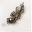 Suoirblss Vintage Chic Metal Crystal Bowknot Hair Clips Hair Pin Hair Barrettes Hair Accessories Women Fashion Retro Rhinestones Flowers Hair Catch (B)