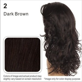 Vivica A. Fox (Bp-yuna) - Heat Resistant Fiber Bang & Ponytail in DARK BROWN