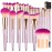 JAF Makeup Brush Set Professional 26 Pcs Synthetic Make Up Brushes Tools Kit Vegan