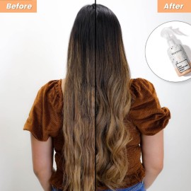 FoxyBae Heat Protectant Spray - Thermal Hair Styling Mist for Curling Iron & Blow Dryer - Prevents Frizz, Damage & Breakage, 8oz