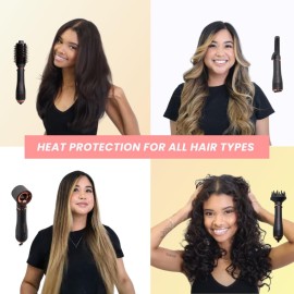 FoxyBae Heat Protectant Spray - Thermal Hair Styling Mist for Curling Iron & Blow Dryer - Prevents Frizz, Damage & Breakage, 8oz