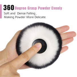 Daubigny Kabuki Face Brush Foundation Blush for Mineral Stippling Makeup Face Blending Brush Cream Powder Makeup Brush (Kabuki)  Daubigny Kabuki Face Brush Foundation Blush for Mineral Stippling Makeup Face Blending Brush Cream Powder Makeup Brush (Kabuki)