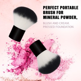 Daubigny Kabuki Face Brush Foundation Blush for Mineral Stippling Makeup Face Blending Brush Cream Powder Makeup Brush (Kabuki)  Daubigny Kabuki Face Brush Foundation Blush for Mineral Stippling Makeup Face Blending Brush Cream Powder Makeup Brush (Kabuki)