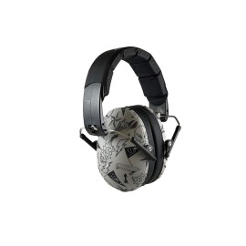 Banz Kidz Earmuffs 2 Years & Older - Graffiti - Loud Noise Cancelling Kids Headphones & Toddler Ear Muffs, Size Adjustable