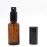 ericotry 1oz30ml Refillable Amber Glass Spray Bottles Vials Aromatherapy cosmetic Liquid Water Perfume Essential Oil Sprayer Bottles with Black Lid Fine Mist Sprayers (Pack of 3)