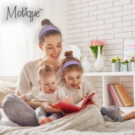 Motique Accessories Lavender 2 Inch Wide Leather Like Headband Solid Hair band Motique Accessories Lavender 2 Inch Wide Leather Like Headband Solid Hair band