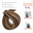 SEGO Hair Extensions Tape in Real Human Hair 20 Inch 20pcs 50g Straight Balayage 100% Remy Seamless Skin Weft Invisible Rooted Double Sided Tape Hair for Women-Medium Brown&Dark Blonde