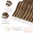 SEGO Hair Extensions Tape in Real Human Hair 20 Inch 20pcs 50g Straight Balayage 100% Remy Seamless Skin Weft Invisible Rooted Double Sided Tape Hair for Women-Medium Brown&Dark Blonde