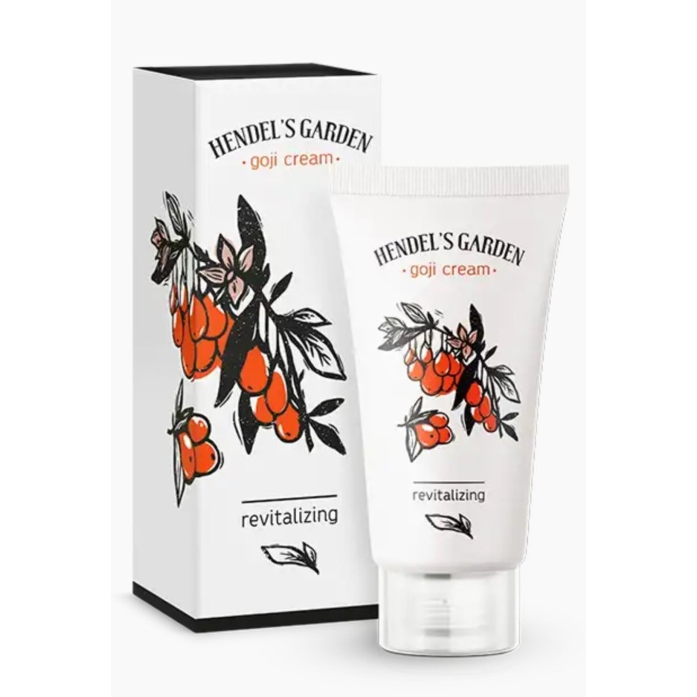 GOJI BERRY REVITALIZING MOISTURIZING ANTI AGE ANTI WRINKLE CREAM HENDELS GARDEN (1X50ML) GOJI BERRY REVITALIZING MOISTURIZING ANTI AGE ANTI WRINKLE CREAM HENDELS GARDEN (1X50ML)