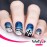 Whats Up Nails - B031 Gothic Affection Stamping Plate for Halloween Nail Art Design