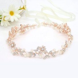 Ammei Headpiece Bridal Headbands Crystal Pearl Hair Vines Bohemian Style Wedding Headpieces For Bride Wedding Hair Accessories Ammei Headpiece Bridal Headbands Crystal Pearl Hair Vines Bohemian Style Wedding Headpieces For Bride Wedding Hair Accessories
