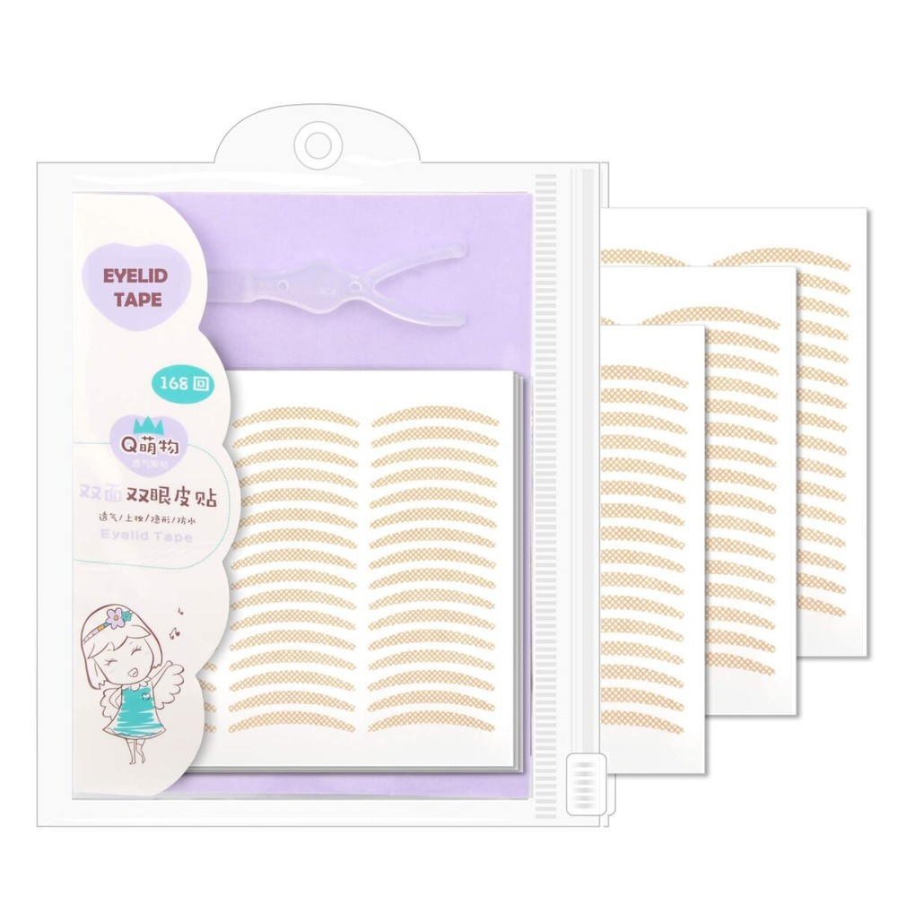 336Pcs Invisible Single Side Eyelid Tape Stickers, Eyelid Lifter Strips for Droopy Hooded Eyes, Eyes Makeup, Uneven Mono-eyelids 336Pcs Invisible Single Side Eyelid Tape Stickers, Eyelid Lifter Strips for Droopy Hooded Eyes, Eyes Makeup, Uneven Mono-eyelids