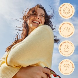 Hawaiian Tropic Weightless Hydration Lotion Sunscreen SPF 50, 6oz | Oil Free, Broad Spectrum, Oxybenzone Free, Body Sunscreen Hawaiian Tropic Weightless Hydration Lotion Sunscreen SPF 50, 6oz | Oil Free, Broad Spectrum, Oxybenzone Free, Body Sunscreen