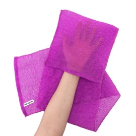 ExfoliMATE | Magic Exfoliating Shower Cloth Gently Removes Dead Skin for a Youthful Clear Complexion (Purple - Pocket 2.0) ExfoliMATE | Magic Exfoliating Shower Cloth Gently Removes Dead Skin for a Youthful Clear Complexion (Purple - Pocket 2.0)