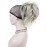 Aimole Synthetic Ponytail Clip-on Straight Wig Short Extensions hair Hairpiece Silver Grey (51)