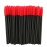 MELADY Silicone Disposable Eyelash Brushes Mascara Wands Applicator Makeup Kits (Pack of 50pcs, Red(Pyramid-shaped))