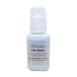Alluring Elite Strong Eyelash Extensions Adhesive Glue - Flexible, Fast Drying Size 5ml Alluring Elite Strong Eyelash Extensions Adhesive Glue - Flexible, Fast Drying Size 5ml