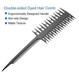 Double Side Highlighting Comb Double Side Hair Dyeing Comb Coloring Dye Styling Tools Suitable for Salon Used[2]