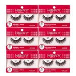 i-Envy 6 Pairs False Eyelashes 3D Glam Collection Multi-angle & Volume Lashes