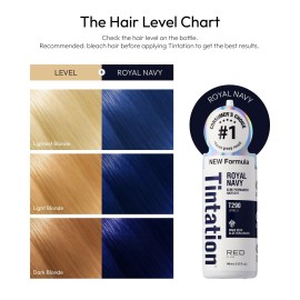 Kiss Tintation Semi-Permanent Hair Color Treatment 148 mL (5 US fl.oz) (Royal Navy) Kiss Tintation Semi-Permanent Hair Color Treatment 148 mL (5 US fl.oz) (Royal Navy)