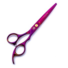 6.0 inch Purple Hair Cutting Scissors Set with Razor, Leather Scissors Case, Barber Hair Cutting Shears Hair Thinning/Texturizing Shears for Professional Hairdresser or Home Use 6.0 inch Purple Hair Cutting Scissors Set with Razor, Leather Scissors Case, Barber Hair Cutting Shears Hair Thinning/Texturizing Shears for Professional Hairdresser or Home Use