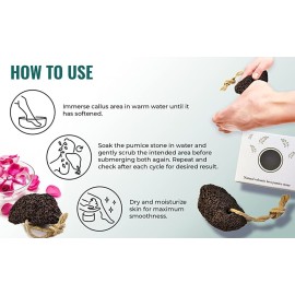 Natural Elephant Natural Volcanic Lava Pumice Stone Callus and Foot Pedicure Rock Scrub Packs (Single Pumice Stone) Natural Elephant Natural Volcanic Lava Pumice Stone Callus and Foot Pedicure Rock Scrub Packs (Single Pumice Stone)