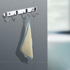 Bleu Bath (3 Pack) Dual-Sided Exfoliating Skin Towel Cotton Terry Body Cloth Scrubber Premium Sturdy Loofah Towel Soft and Buffing Wash Cloth White for Either Oil or Dry Skin