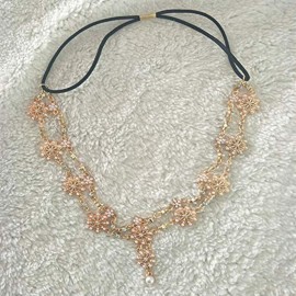 Kercisbeauty Boho Lace Hollow Out Flower with Freshwater Pearl Pendant Boho Vintage Multi Layer Hand of Fatima Pendant Head Chain Headband Head piece Hair Vine Hoop For Prom Banquet Feast Kercisbeauty Boho Lace Hollow Out Flower with Freshwater Pearl Pendant Boho Vintage Multi Layer Hand of Fatima Pendant Head Chain Headband Head piece Hair Vine Hoop For Prom Banquet Feast