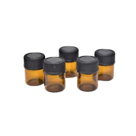 AFMNQZ 50Pack Set 1ML Amber Glass Bottle with Orifice Reducer and Cap Small Essential Oil Vials (1ML) AFMNQZ 50Pack Set 1ML Amber Glass Bottle with Orifice Reducer and Cap Small Essential Oil Vials (1ML)