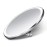 simplehuman Sensor Mirror Compact 4 Round, 3X Magnification, Brushed Stainless Steel
