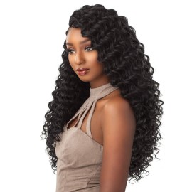 MULTI PACK DEALS! Sensationnel Synthetic Hair Crochet Braids Lulutress Deep Wave 18 (6-PACK, 1)