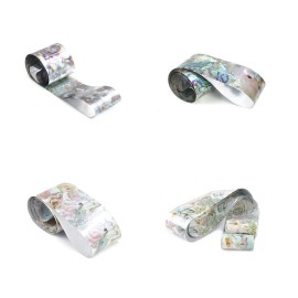 WOKOTO 10 Rolls Shell Pattern Starry Sky Nail Transfer Foil Stickers Wraps Transfer Decals Foil For Nails Art (1.0inchs*39.4inchs / 2.5cm*100cm) WOKOTO 10 Rolls Shell Pattern Starry Sky Nail Transfer Foil Stickers Wraps Transfer Decals Foil For Nails Art (1.0inchs*39.4inchs / 2.5cm*100cm)