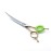 6/7 inch Barber Scissors Shear Curved - Hair Cutting Scissors Two-way Bent Blade Scissor Japanese 440C Steel - Hair Stylists Shears with Twin Tail (C-7 inch-Curved Scissor)