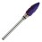 C & I Tapered Tornado & Texas Tornado Nail Drill Bit for Nail Drill Machine, Purple Coated (Texas Tornado, XC)