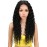 Joedir Lace Front Wigs Ombre Blonde 24 Long Small Curly Wavy Synthetic Wigs For Black Women 130% Density Wigs(1B)