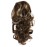 Onedor 12 Synthetic Fiber Natural Textured Curly Ponytail Clip In/On Hair Extension Hairpiece (12TT26)