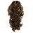 Onedor 12 Synthetic Fiber Natural Textured Curly Ponytail Clip In/On Hair Extension Hairpiece (12TT26)