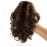 Onedor 12 Synthetic Fiber Natural Textured Curly Ponytail Clip In/On Hair Extension Hairpiece (12TT26)