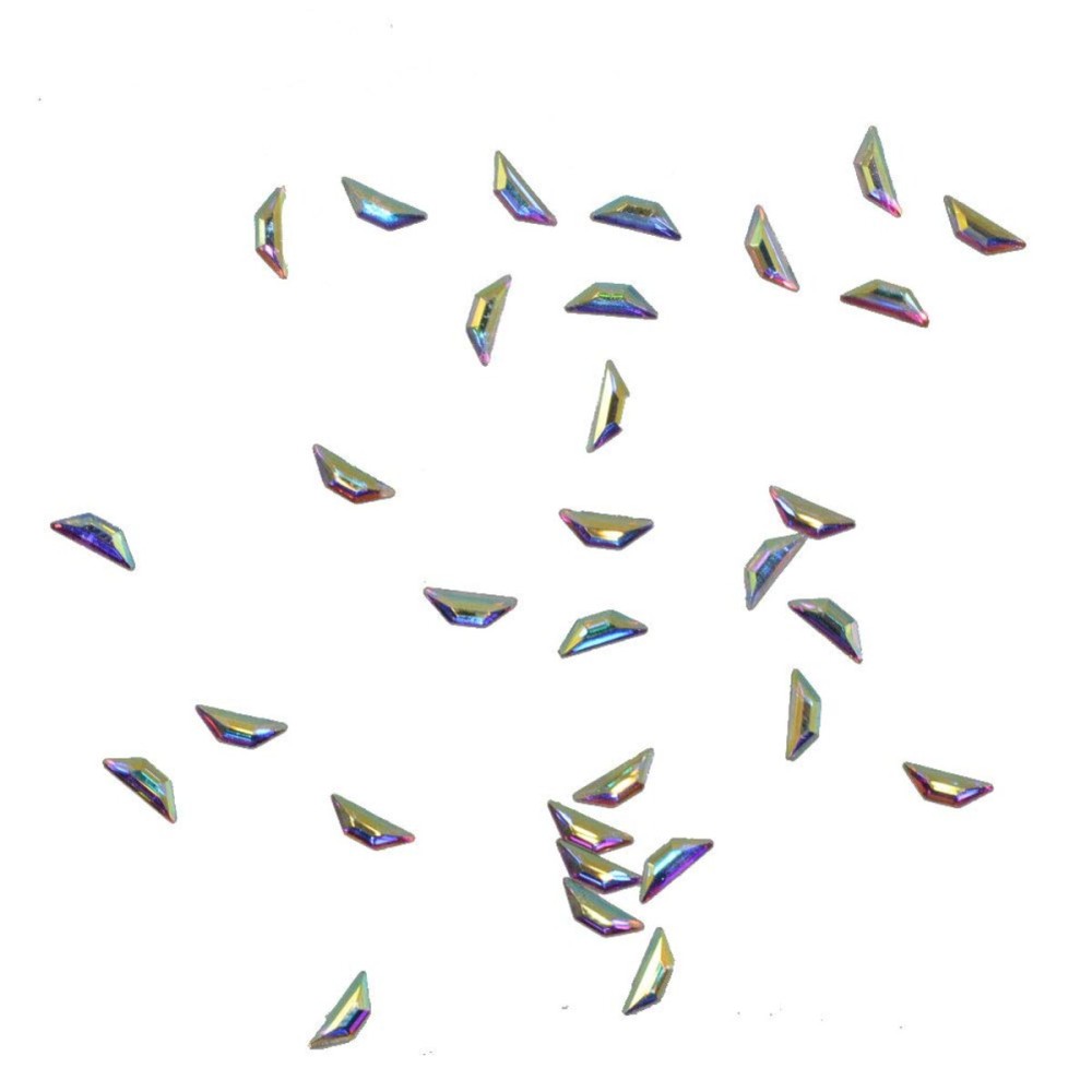 Queenme Mix 120pcs Drop Nail Crystals Flatback Rhinestones for Nails Glass Gems Stone Nail Art Decoration 3D Diamond Jewelry Accessories Salon Supplies Scrapbooking Phone (2X6.5 Trapezoid AB) Queenme Mix 120pcs Drop Nail Crystals Flatback Rhinestones for Nails Glass Gems Stone Nail Art Decoration 3D Diamond Jewelry Accessories Salon Supplies Scrapbooking Phone (2X6.5 Trapezoid AB)