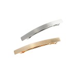 2Pcs 4 Metal Hair Clips Spring Clip Barrette Wrapping Hairpins Hair Accessories for Girls Women Ladies Gold and Silver