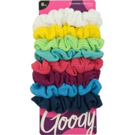 Goody Women\'s Ouchless Jersey Variety Scrunchies, 8 Count Goody Women\'s Ouchless Jersey Variety Scrunchies, 8 Count