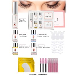 Eyelash Perming Full Kit, Lash Lift Kit, Professional Eyelash Curling Lash Extension Set, Glue Upgraded Version, Semi-Permanent Lash Lifting Tools Suitable for Salon ICONSIGN Eyelash Perming Full Kit, Lash Lift Kit, Professional Eyelash Curling Lash Extension Set, Glue Upgraded Version, Semi-Permanent Lash Lifting Tools Suitable for Salon ICONSIGN