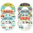 Mumsy Goose Baby Boy Clothes Dividers Nursery Closet Dividers Cars and Trucks