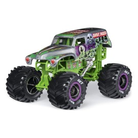 Monster Jam, Official Grave Digger Monster Truck, Die-Cast Vehicle, 1:24 Scale